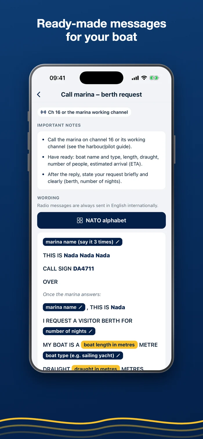 Port King – radio message generator