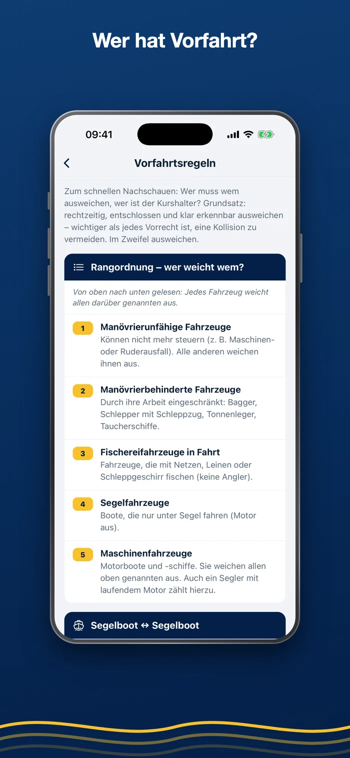 Port King – Vorfahrtsregeln